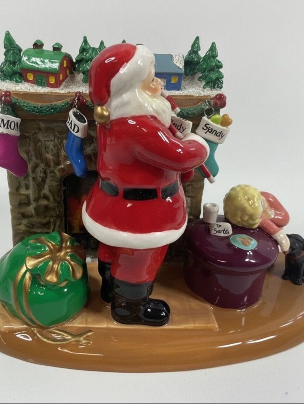Dept 56 Snow Village Santa Comes To Town Figure NO BOX